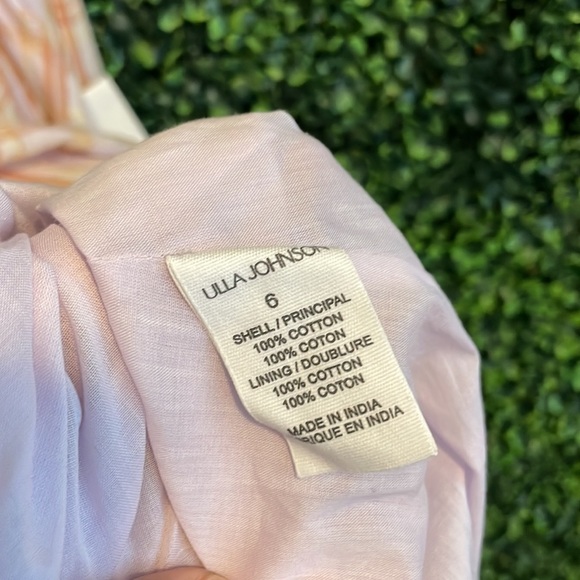 NWT ULLA JOHNSON Noelle Dress in Pale Lilac - Picture 12 of 12